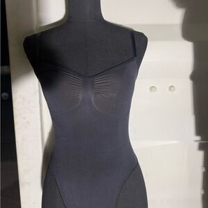 SKIMS Black Bodysuit